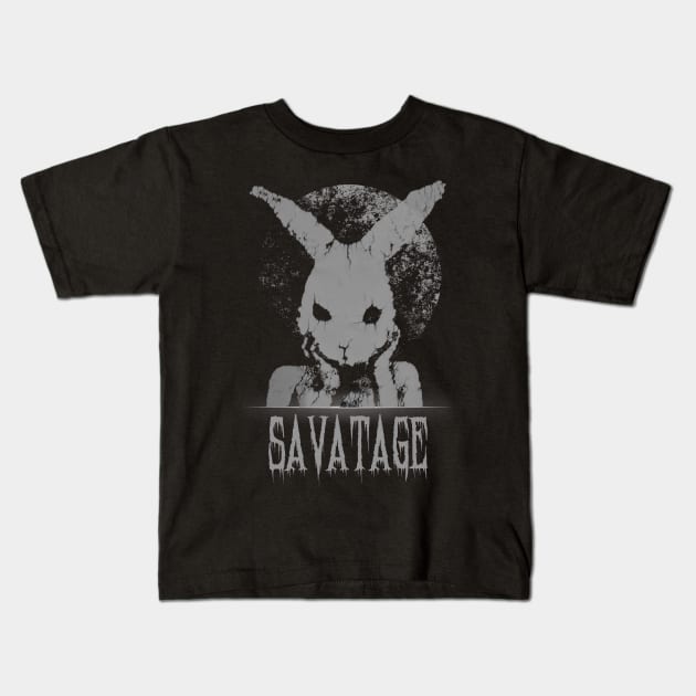 savatage Kids T-Shirt by thai gig